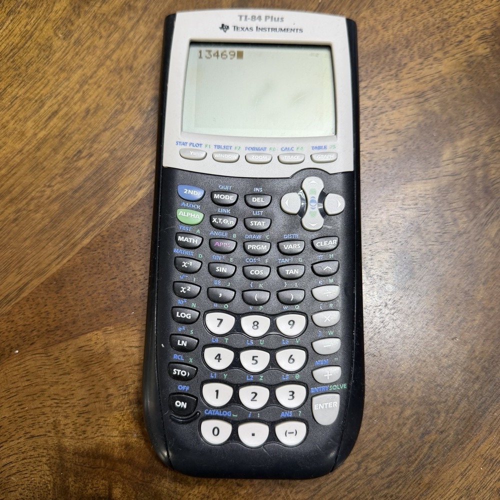 Texas Instrument Ti-84 Plus Scientific Graphing Calculator No Cover